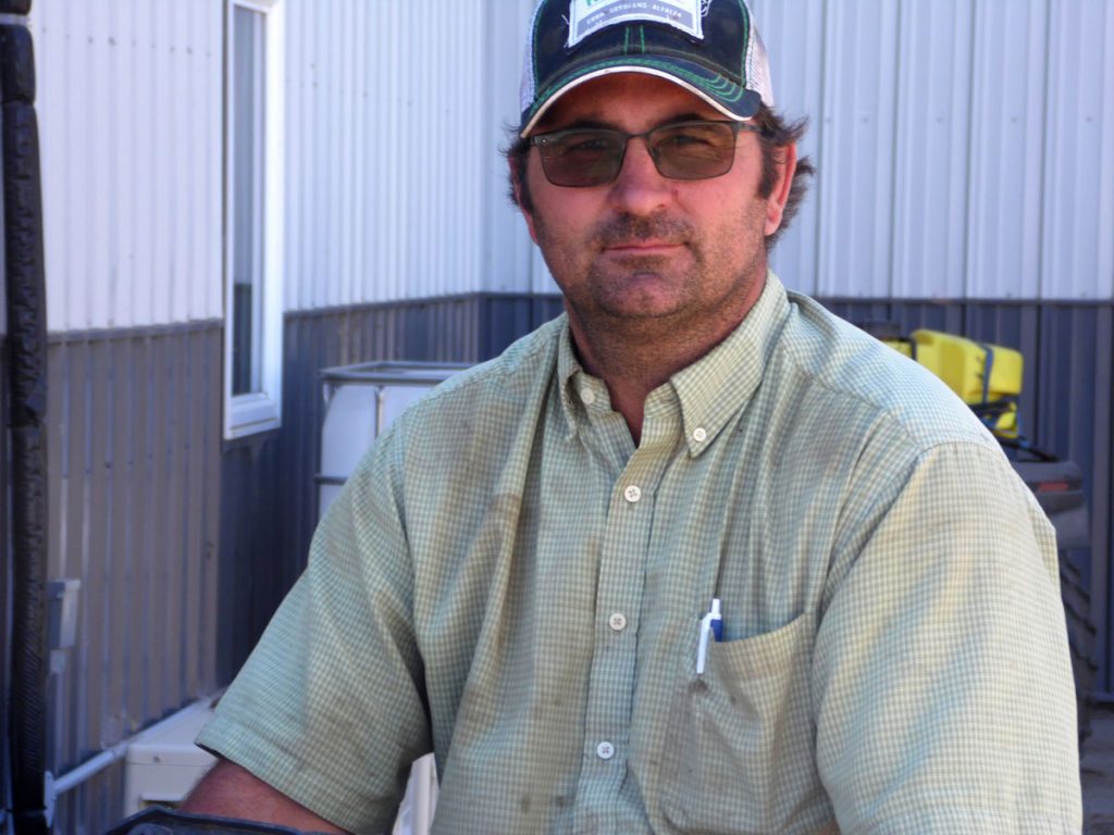 South Dakota organic transition farmer Todd Grohs